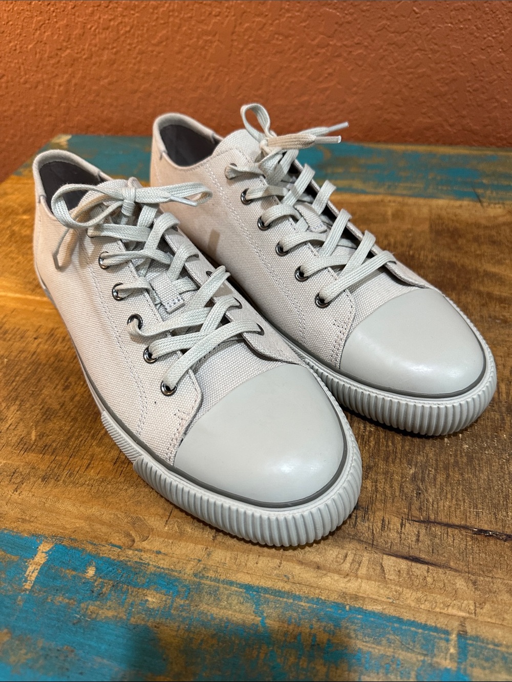 All Saints Canvas Low-Top Sneakers